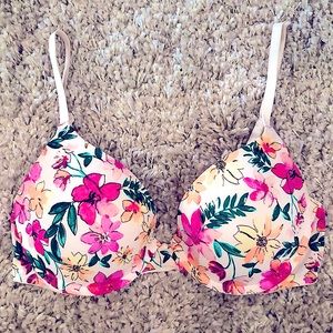 VS Floral Bra